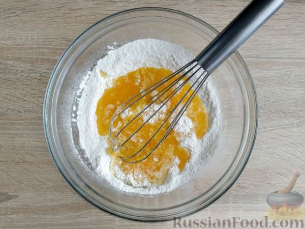 Постные апельсиновые кексы