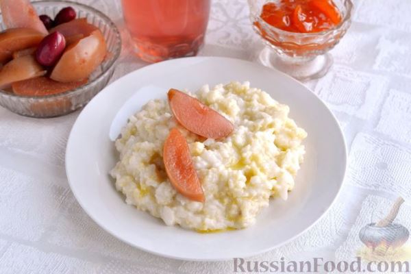 Рисово-пшённая каша на молоке