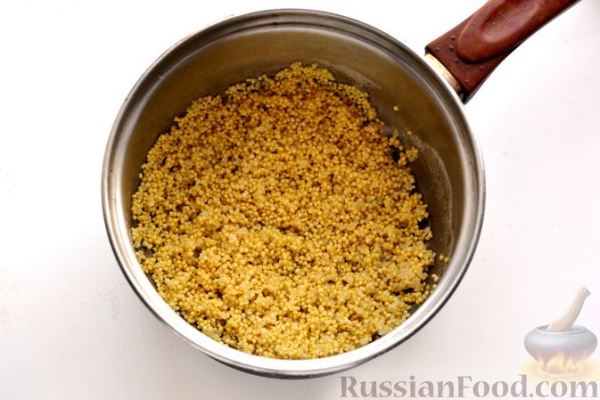 Рисово-пшённая каша на молоке