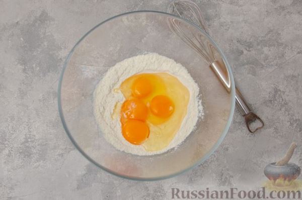 Блинчики с творогом в сливочной карамели