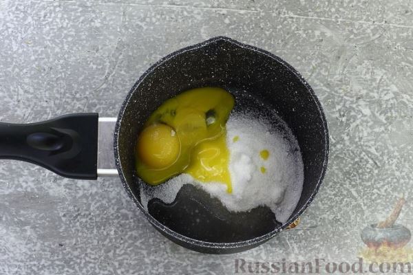 Рулет из блинов с заварным кремом