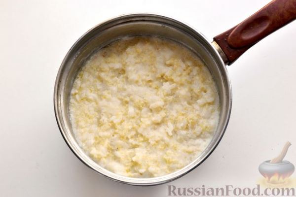 Рисово-пшённая каша на молоке